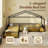 Double  L-Shaped Montessori Bed-1401929672
