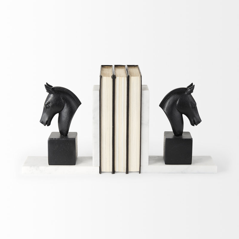 Hidalgo Resin Non-Skid Bookends