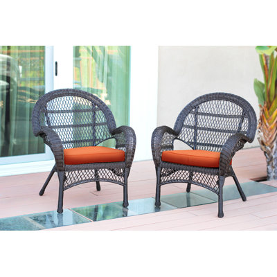Maltby Wicker Outdoor Lounge Chair