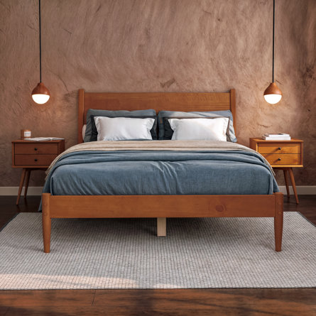 George Oliver Ashlie Solid Wood Platform Bed | Wayfair