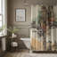 Rideau de douche ancien - Bush-1280896446