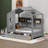 Vidoje Kids Bed with Storage Shelf-1043395503-1043395502