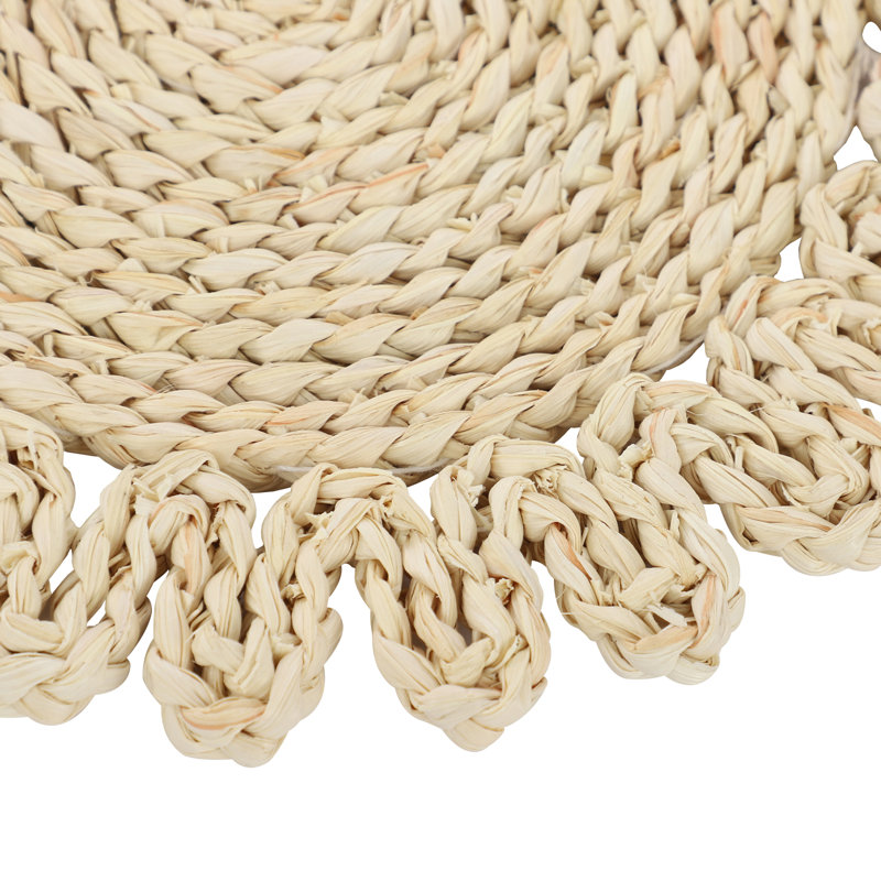 12Pcs Woven Rattan Placemat