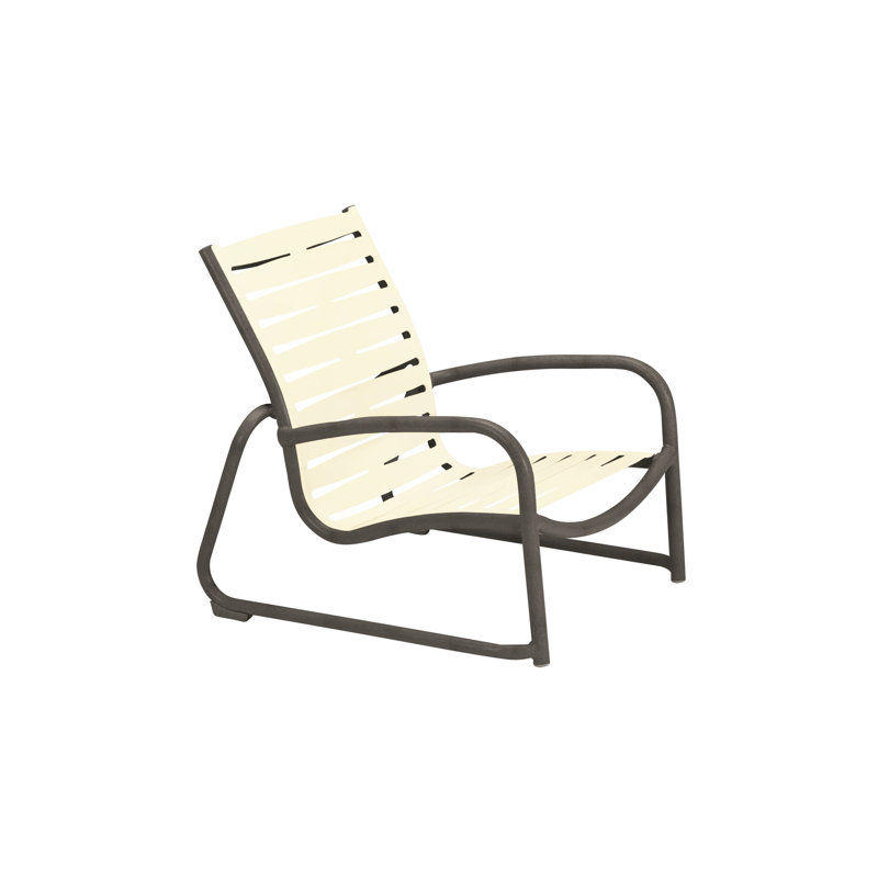 Fauteuil de patio Millennia EZ Span ™, Neige, Graphite