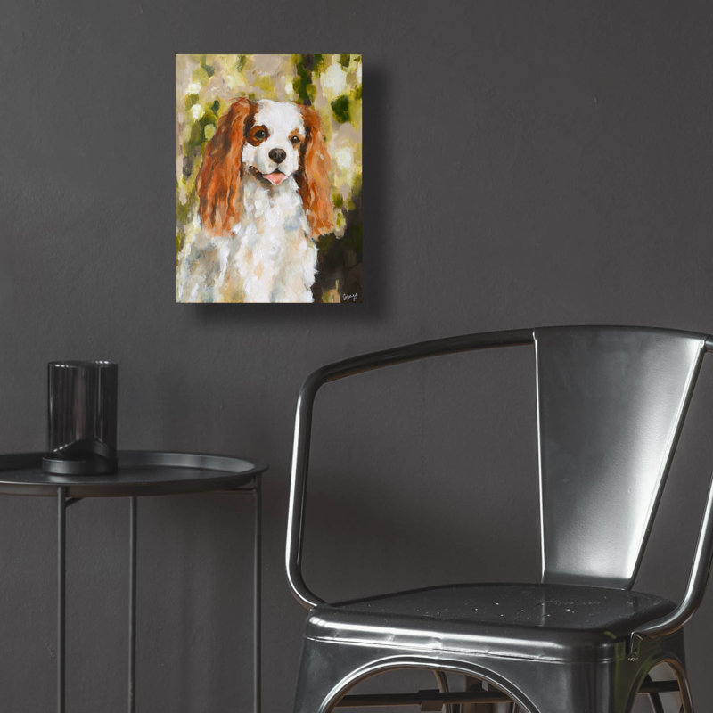 " Cavalier King Charles " by Solveiga, 16" H x 12" W x 0.13" D