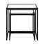 Glass Top Frame Nesting Tables-1566707490
