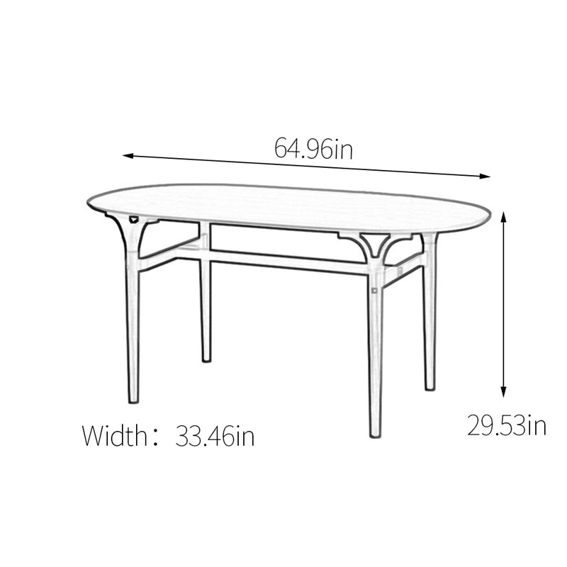 Sturla, Marron foncé, H 29,53 po x L 64,96 po x l 33,46 po