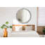 Huldar Glass Flat Wall Mirror