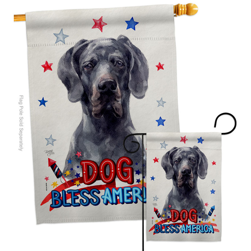 Double Sided Polyester Animal, 40" H x 28" W