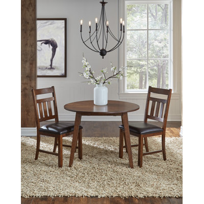 Osya 2-Person Solid Wood Dining Set