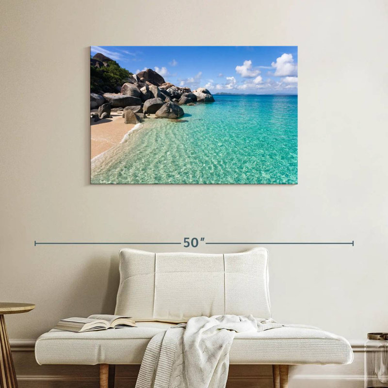 Gillard Spring Bay Beach, 26" H x 39" W