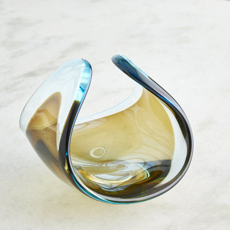 Duo bol - turquoise / beige