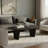 Luna Oak Coffee Table, Black Oak-59321744