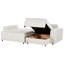 3 Seater Fabric Corner Sofa Bed with Storage Chantea-476765664-476765665