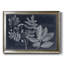 «Foliage on Navy V», impression sur toile encadrée-641342475
