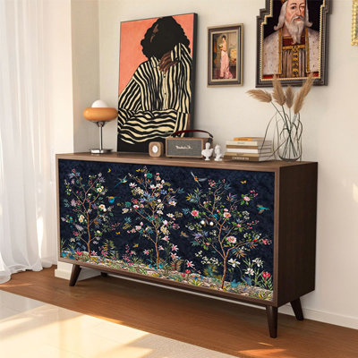 Simple Pine Sideboard with Ample Storage
