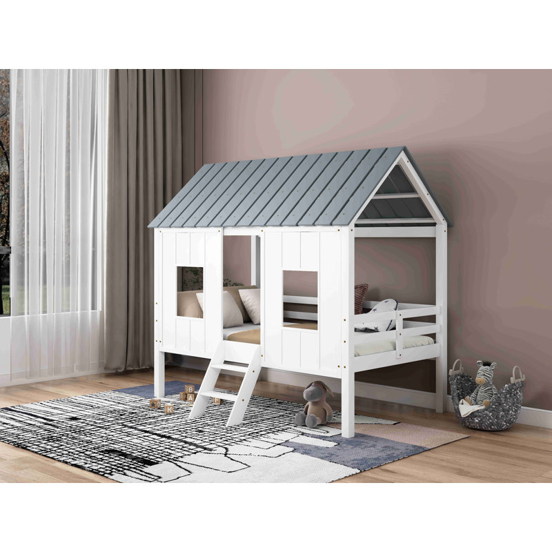 Erwinville Kids Twin Loft Bed