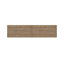 Panneaux muraux 3D en bois PU léger brun (2 pièces) (120 cm L x 60 cm H)