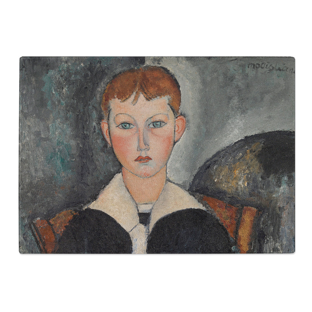Boy in Sailor Suit by Amedeo Modigliani Chopping Board