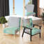 Chaise d'appoint et fauteuil rembourrés Golden Grey and Green Marble