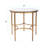 Bonnifait Antique Gold  Round Side Table