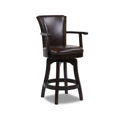 Meola Swivel Bar & Counter Stool by Red Barrel Studio
