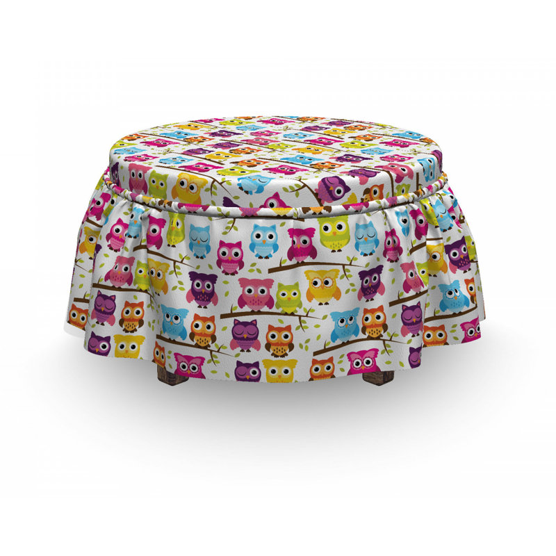 Housse pour de repose-pieds eared hibou clining