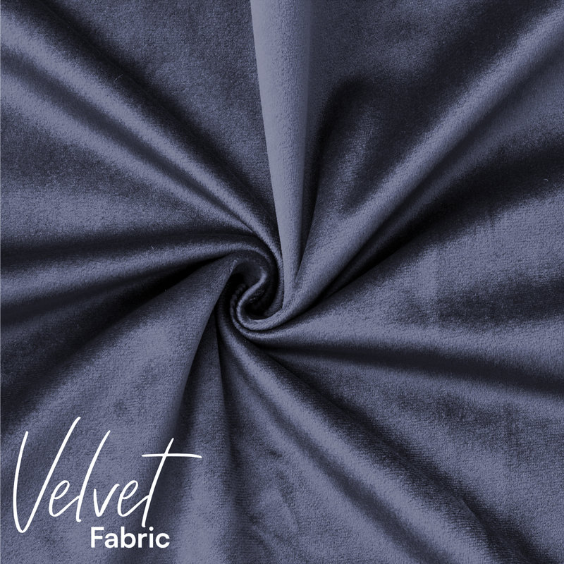 Luxurious Velvet Cushion Covers for Sofa Or Bed (Set Of 2), Charcoal
