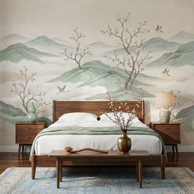 Murale Misty Mountains