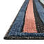 Tapis bleu / rouge / noir tissé à la machine Berdy-1487034896
