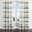 Striped Room Darkening Curtains - Modern Aziel Grommet Curtain - 1 Panel-911446785-911446789