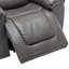 Fauteuil inclinable manuel 3 places avec 2 porte-gobelets intégrés pour le salon et la chambre à coucher-182392917