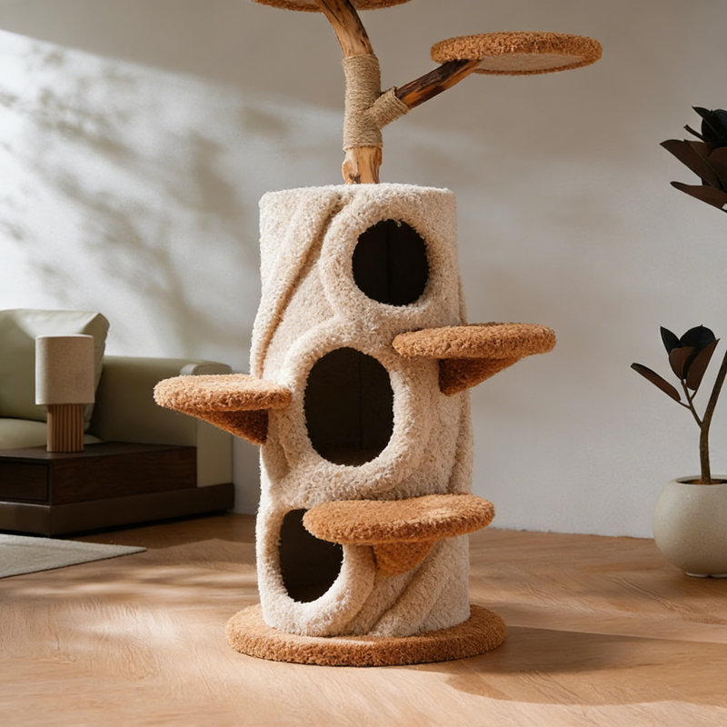 Structure d'escalade simple et tendance pour chat