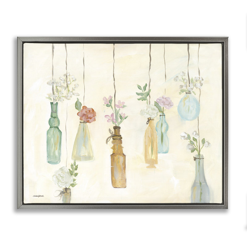 Art mural flottant sur toile flottant suspendu par Mackenzie Kissell, Cadre flottant gris lustré, H 17 po x l 21 po