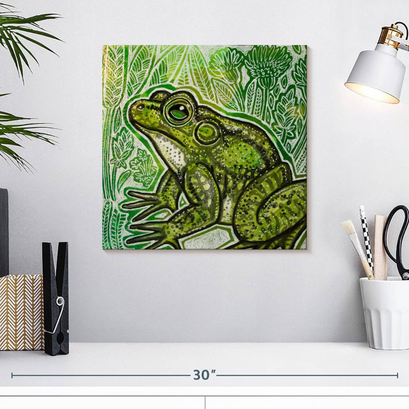 Brampt Little Frog, 16" H x 16" W