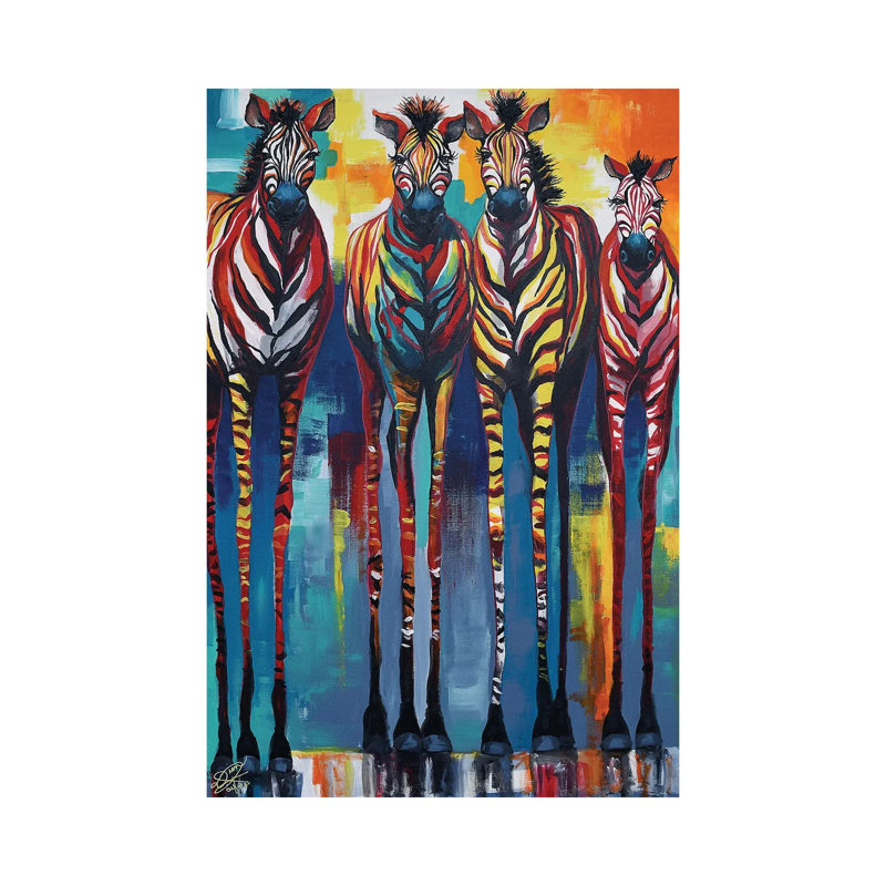 Majestueuse Starr by DionJa'y - Gallery-Wrapped Canvas Giclée on Canvas, No Frame, 20.32 cm H x 30.48 cm W