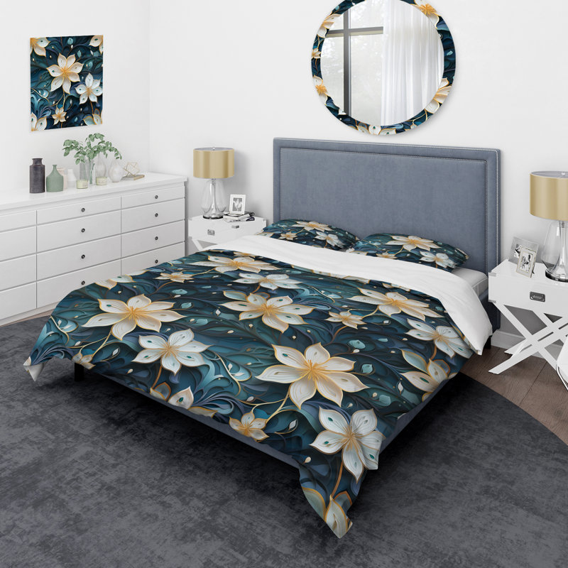 Ensemble de housse de couette Inner Harmony Exploration Mediation II - Floral