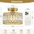 Luxury Crystal Drum Semi Flush Mount Light-1236812703-1236812688