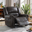 Fauteuil inclinable manuel surdimensionné 40,9 po Chemika-762831533