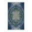 Tapis bleu soyeux et moelleux-1741385262