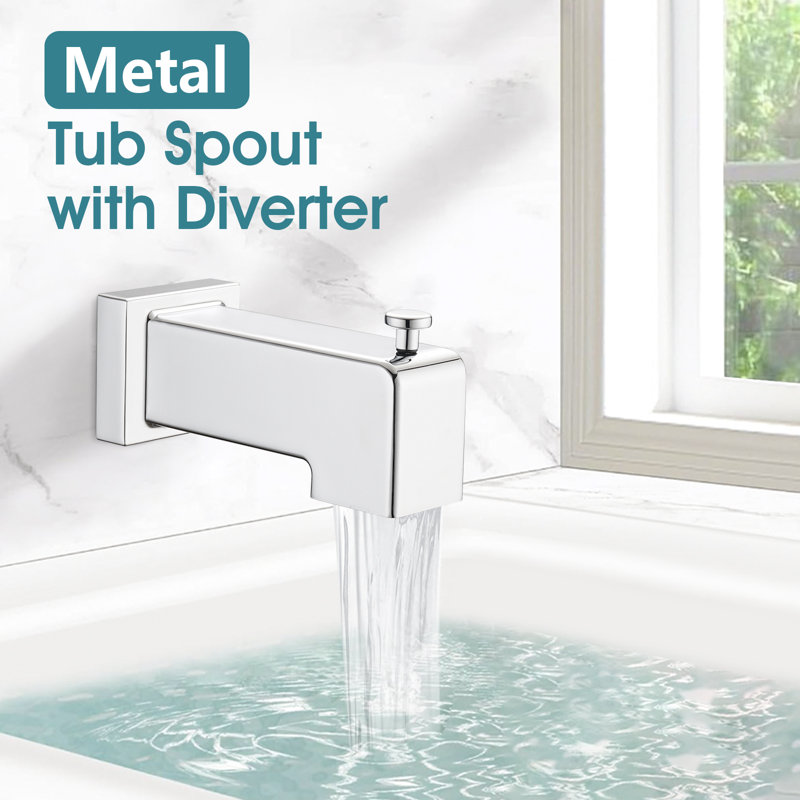Ensemble de garniture de robinet de douche à pluie haute pression 8 "pour la série Delta 13/14, Chrome