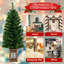 Arbre de Noël artificiel éclairé 4 pi