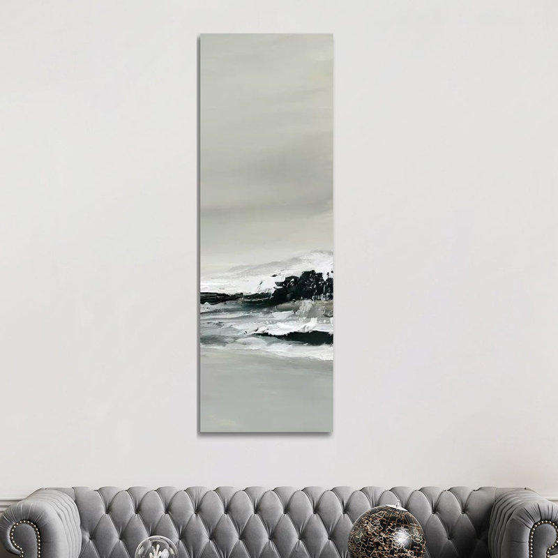 Breakers III by Carol Robinson - Panoramic Print on Canvas, Wrapped Canvas, 182.88 cm H x 60.96 cm W