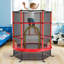 Costway Round Backyard Trampoline with Safety Enclosure-55709584