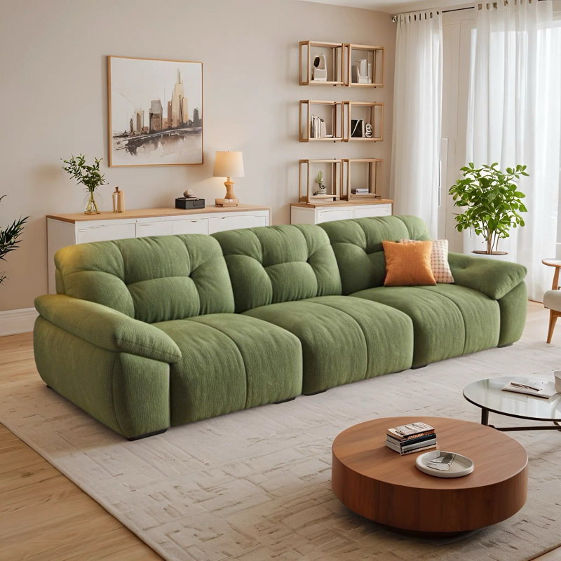 Canapé Creative Creative, H 36,61 po x l 110,24 po x P 41,34 po, Vert