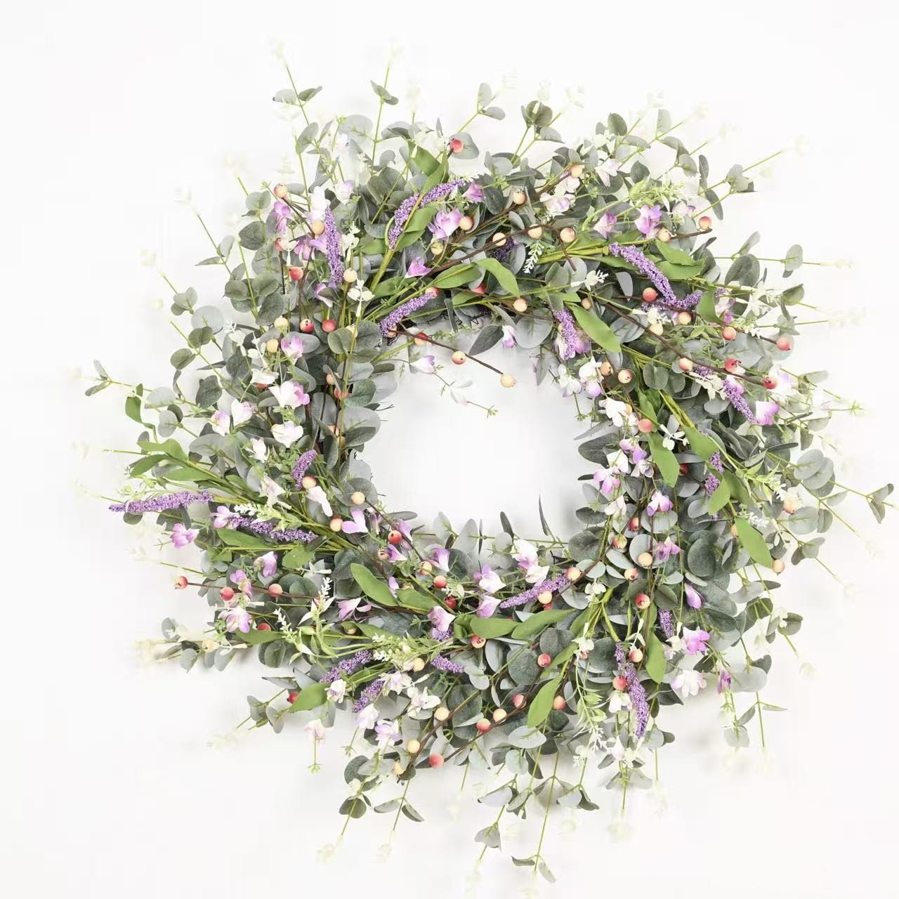 26" Handcrafted Lavender Eucalyptus Wreath
