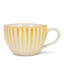 Tasse à latte rayée-627198208