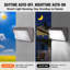 VEVOR LED Wall Pack Lights 120W 11000LM Commercial Outdoor Security Lighting