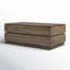 Solid Wood Coffee Table with Storage