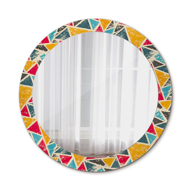 Huldar Glass Flat Wall Mirror